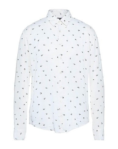 PATRIZIA PEPE Patterned shirt White 100% Viscose
