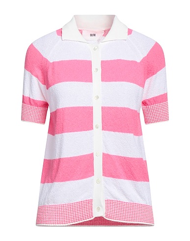 SOLOTRE Cardigan Pink 100% Cotton