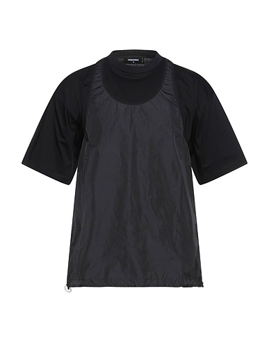 DSQUARED2 Oversize-T-Shirt Black 100% Cotton, Polyamide