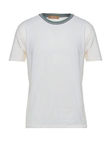 OBVIOUS BASIC T-shirt Pastel yellow 100% Cotton