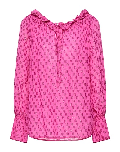L' AUTRE CHOSE Top Fuchsia 80% Viscose, 20% Metal