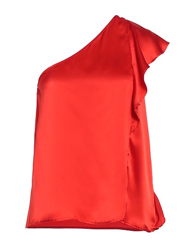 L' AUTRE CHOSE Top Rosso 100% Seta