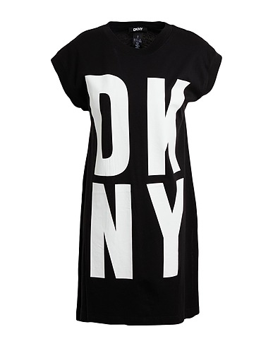 DKNY T-shirt S/S EXPLODED LOGO TU
 Black 60% Cotton, 40% Modal