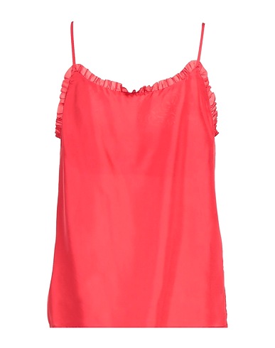 SOLOTRE Cami Red 100% Silk