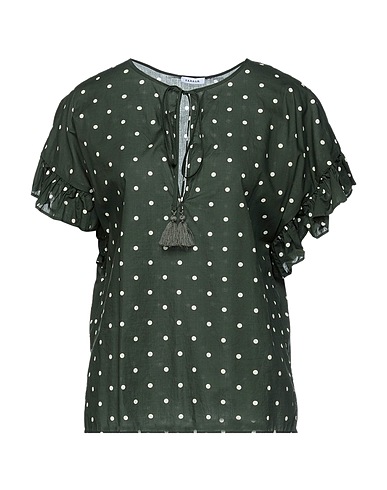 P.A.R.O.S.H. Top Verde scuro 100% Cotone