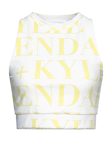 KENDALL + KYLIE Top White 93% Polyamide, 7% Elastane