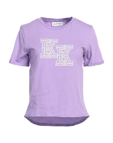 KENDALL + KYLIE T-shirt Mauve 97% Cotton, 3% Elastane
