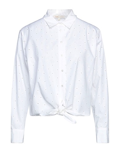 MAJE Hemden und Blusen einfarbig Weiß 100% Baumwolle