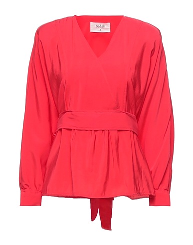 BA&SH Top Coral 86% Viscose, 14% Polyester