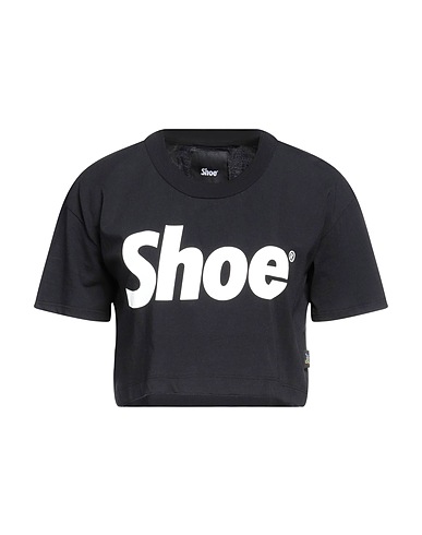 SHOE Crop top Black 100% Cotton