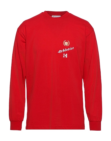 BEL-AIR ATHLETICS T-shirt Red 100% Cotton