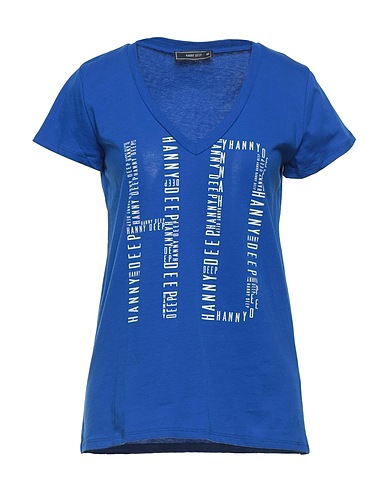 HANNY DEEP T-shirt Blue 100% Cotton