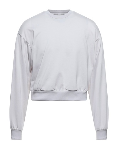 WHATWEWEARMATTERS Sweatshirt Light grey 75% Nylon, 25% Cotton