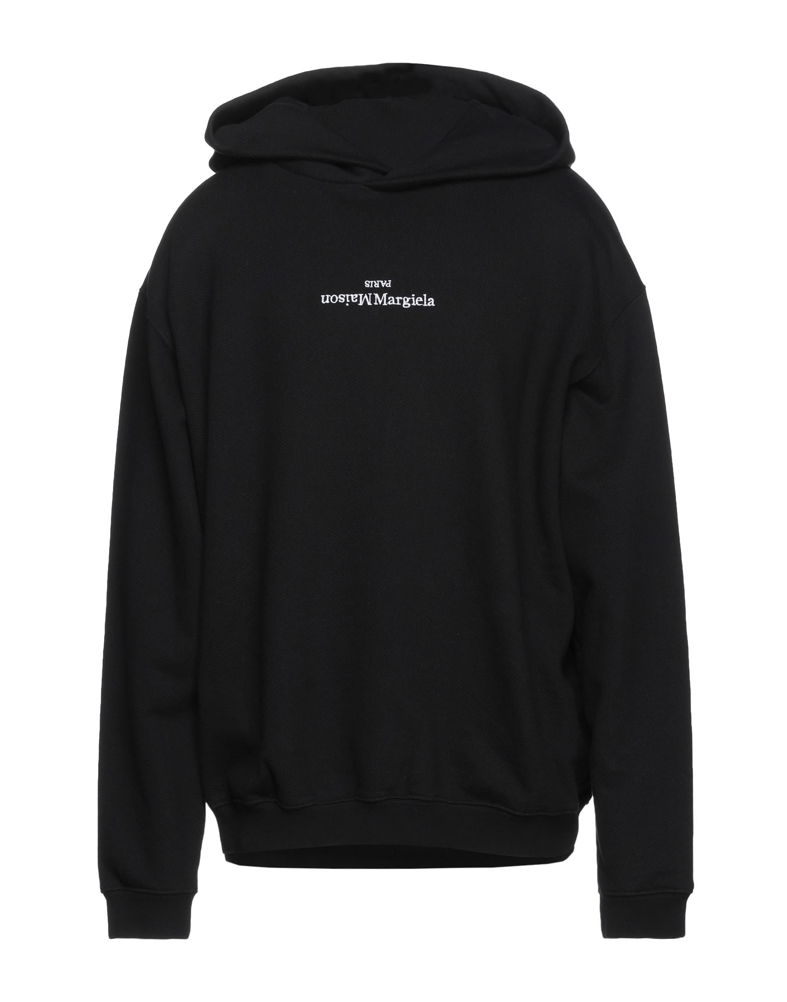 MAISON MARGIELA | Black Men's Hooded Sweatshirt | YOOX