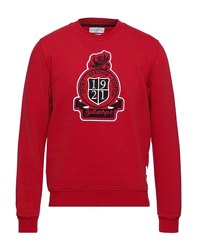 BALLANTYNE Sweat-shirt Rouge 80% Coton, 20% Polyester
