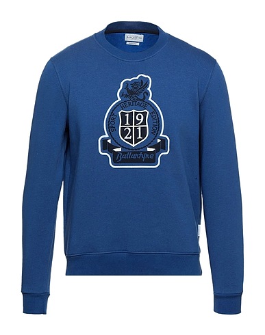 BALLANTYNE Sweatshirt Blue 80% Cotton, 20% Polyester
