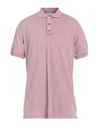 ALPHA STUDIO Polo shirt Antique rose 100% Cotton