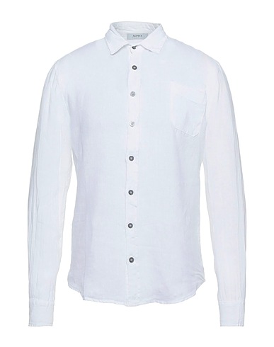ALPHA STUDIO Linen shirt White 100% Linen