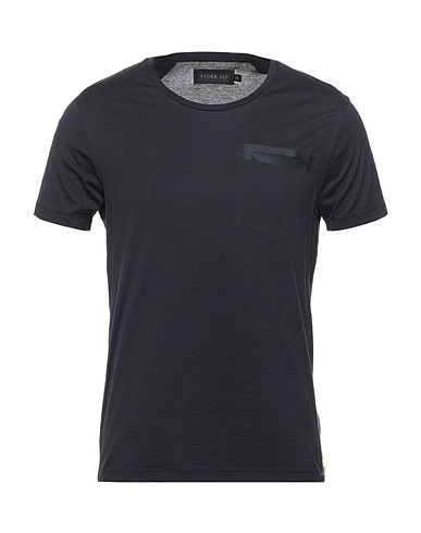 TIGER JAY T-shirt Black 100% Cotton