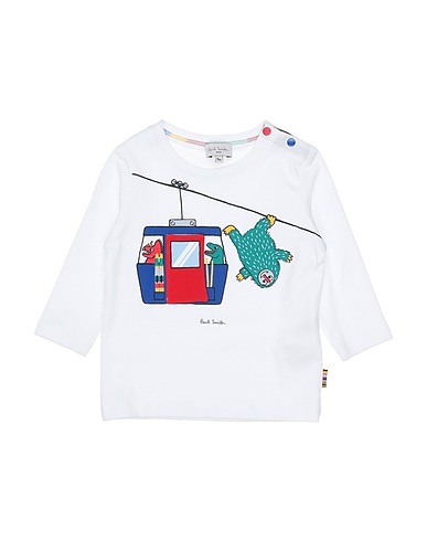 PAUL SMITH T-shirt White 100% Organic cotton