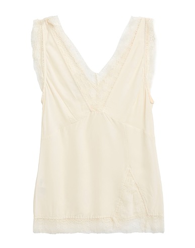 PINKO Cami Ivory 80% Viscose, 20% Silk, Polyamide