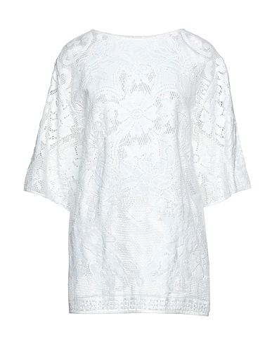 DOLCE&GABBANA Top White 90% Cotton, 10% Polyamide