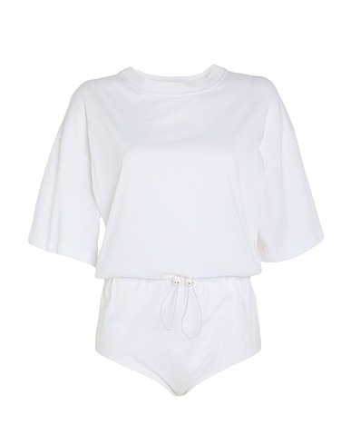 REDValentino TOPWEAR Bianco 100% Cotone, Poliestere
