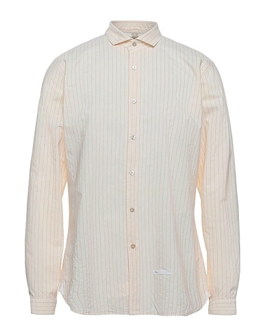 DNL Camicia a righe Giallo pastello 100% Cotone