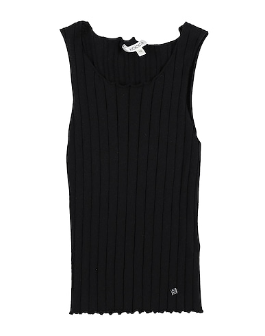 KOCCA Tanktop Schwarz 76% Baumwolle, 21% Polyamid, 3% Elastan