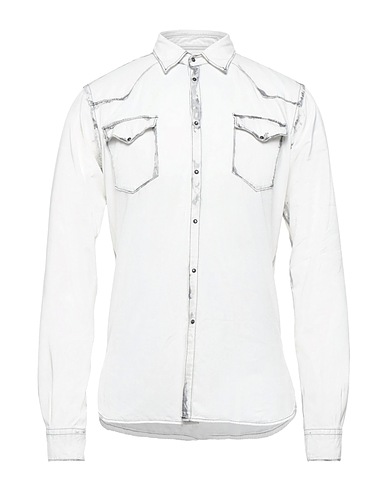 6167 Patterned shirt White 100% Cotton