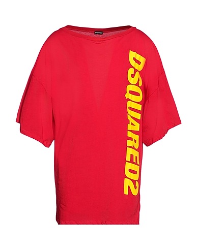 DSQUARED2 T-shirt Red 100% Cotton