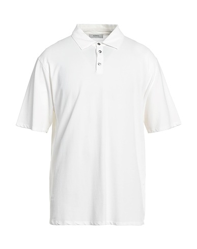 ALPHA STUDIO Polo Bianco 96% Cotone, 4% Elastan