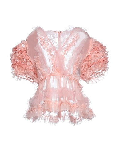 DOLCE&GABBANA Top Pink 70% Silk, 30% Polyamide