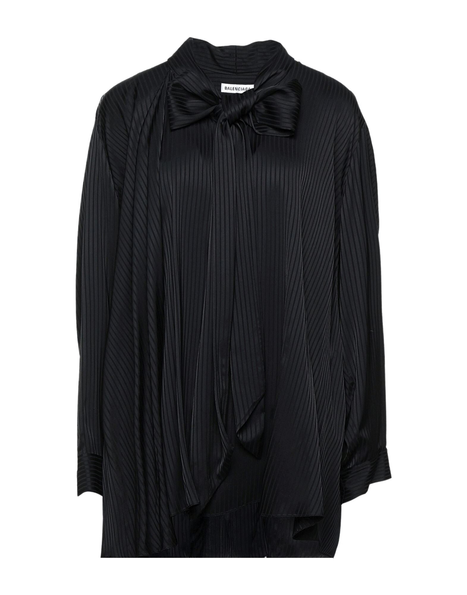 BALENCIAGA | ストライプ柄シャツ ブルー レディース | YOOX
