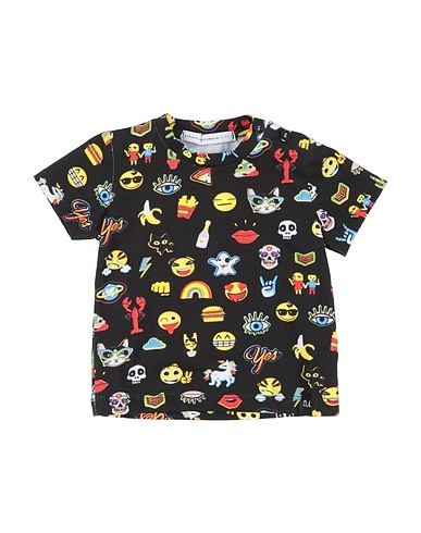 GREY DANIELE ALESSANDRINI T-shirt Black 90% Cotton, 10% Elastane