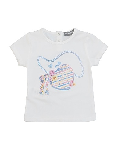 ARTIGLI Girl T-shirt Bianco 94% Cotone, 6% Elastan