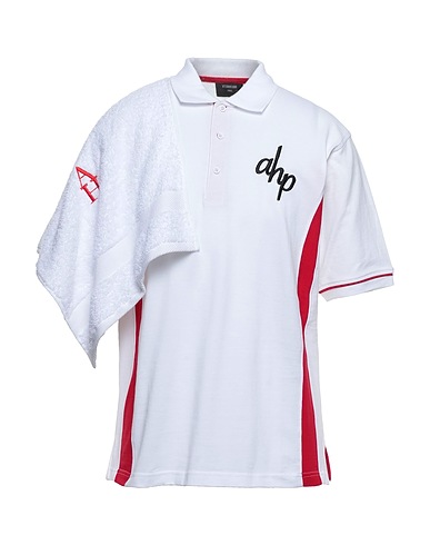 AFTERHOMEWORK Polo shirt White 100% Cotton