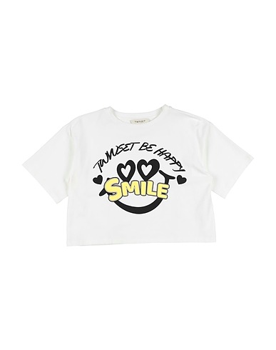 TWINSET T-shirt White 85% Cotton, 15% Polyamide