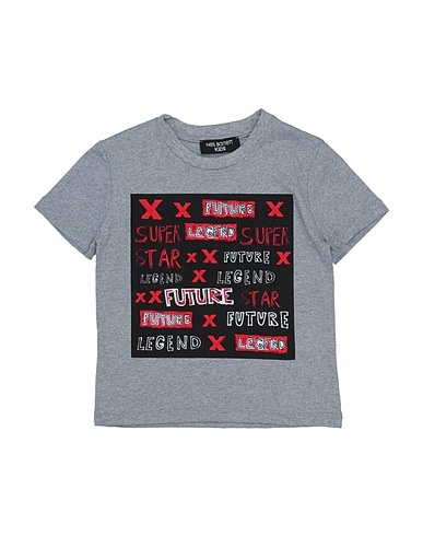 NEIL BARRETT T-shirt Grigio 100% Cotone