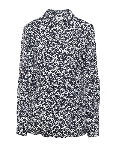 ATTIC AND BARN Patterned shirts & blouses Midnight blue 100% Viscose