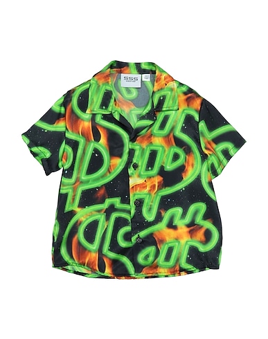 SSS WORLD CORP. Camicia fantasia 100% Viscosa