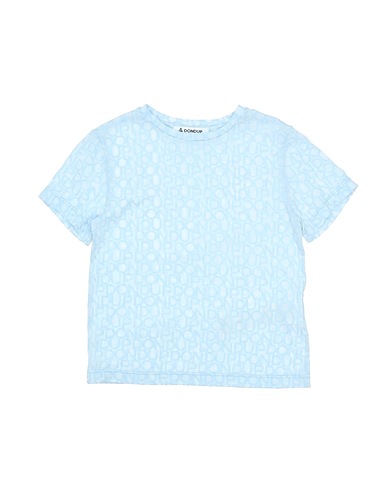 DONDUP T-shirt Sky blue 50% Cotton, 50% Polyester