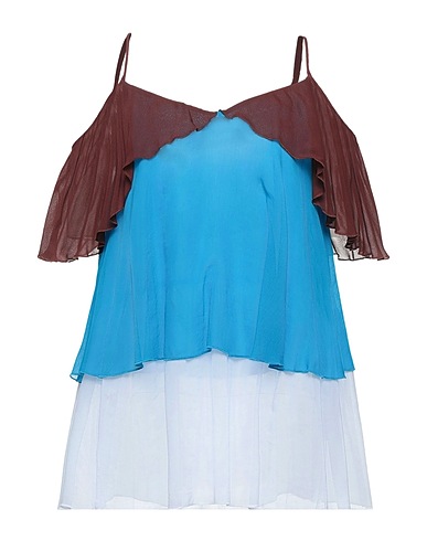 TWINSET Top Azul 100% Viscosa