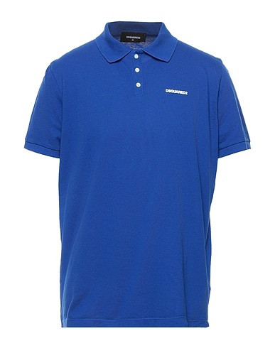 DSQUARED2 Polo shirt Blue 100% Cotton