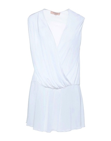 TWINSET Top White 100% Viscose