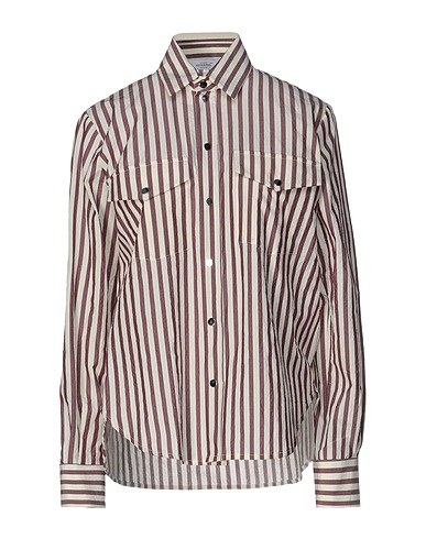 ROSEANNA Striped shirt Plum 100% Cotton