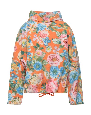 MARTINE ROSE Felpa Arancione 100% Poliestere