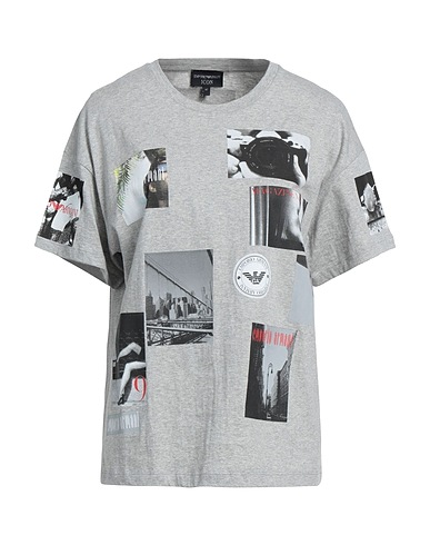 EMPORIO ARMANI T-Shirt Hellgrau 100% Baumwolle