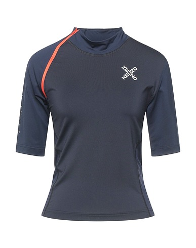 KENZO T-shirt Midnight blue 81% Polyester, 19% Elastane