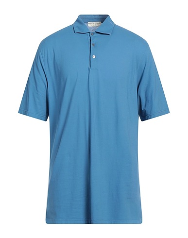 FILIPPO DE LAURENTIIS Poloshirt Hellblau 100% Baumwolle